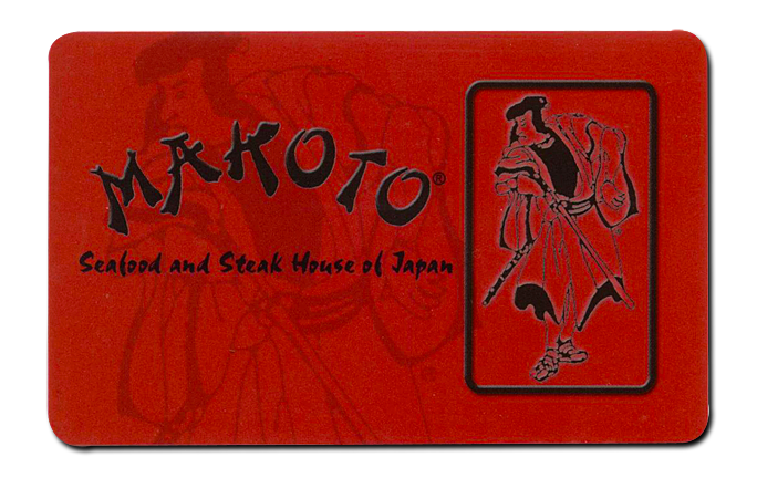 Makoto's Gift Card